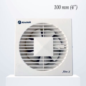 Airovolt Axial Fan airo x 4 inch 100 mm