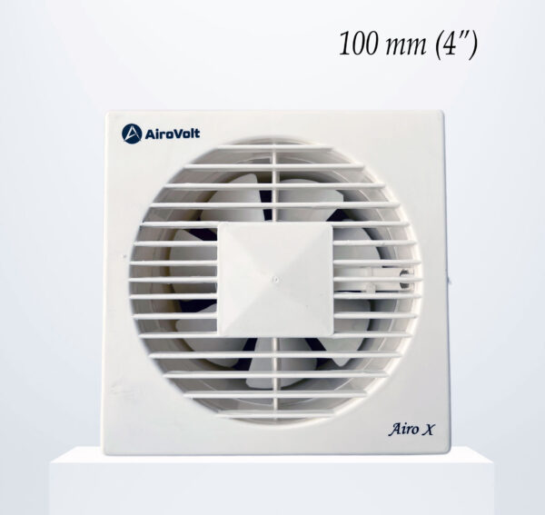 Airovolt Axial Fan airo x 4 inch 100 mm